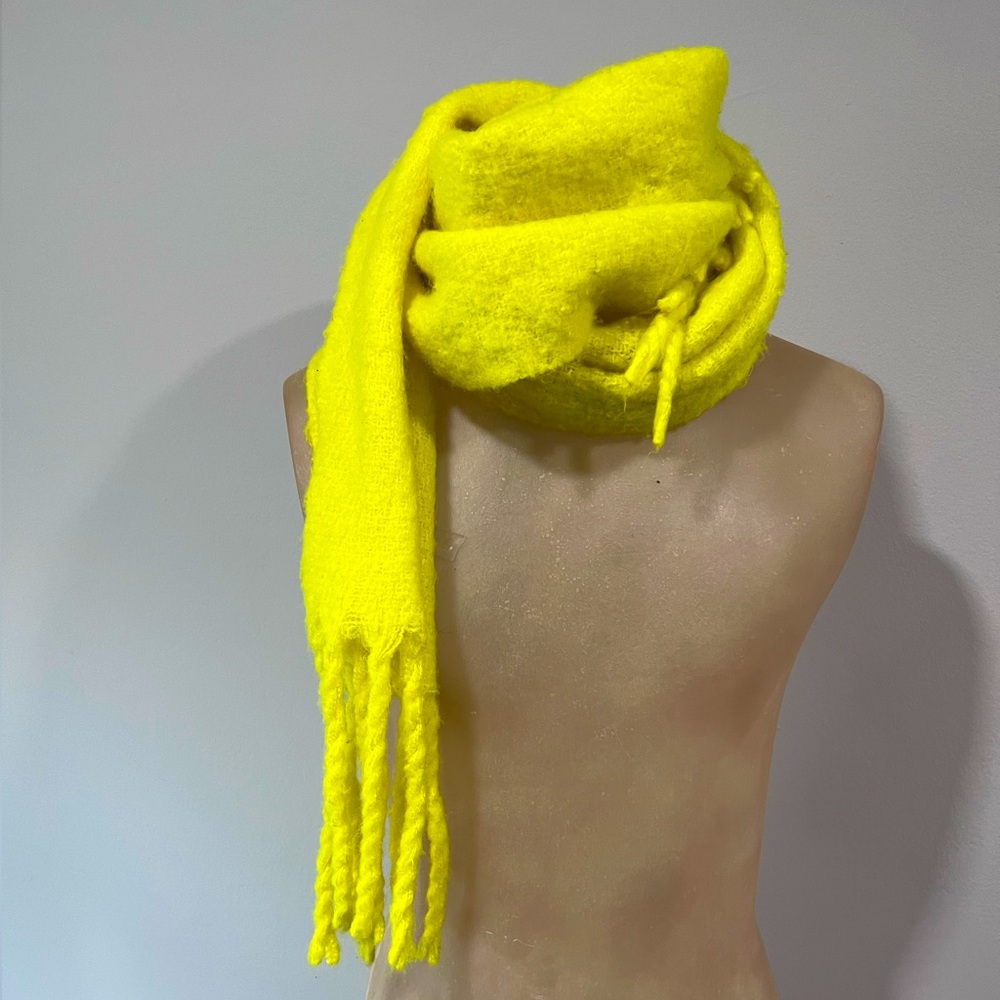 Bright Yellow Scarf